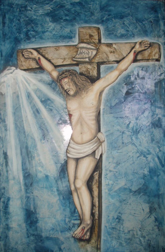 Jesus on the cross, Čeláre-Kirť (Slovakia)